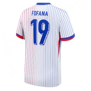 Fotbalové Dres Francie Youssouf Fofana #19 Venkovní Oblečení ME 2024 Krátký Rukáv